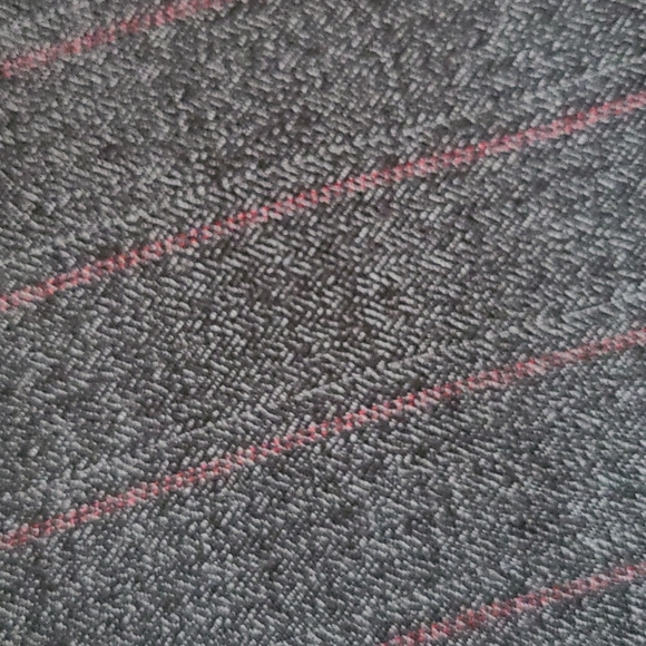 2/$25 Office pants, grey with faint stipe. 4Petites in good condition - Picture 3 of 8